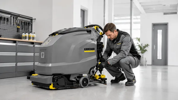 Сервисное обслуживание поломоечных машин Karcher