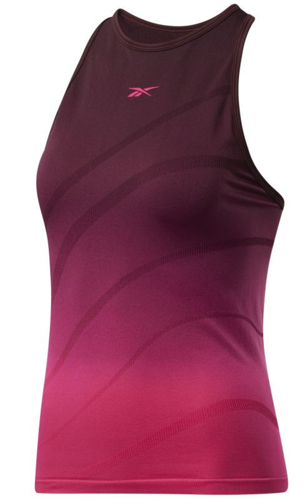 Женский топ теннисный Reebok United By фитнес Seamless Tank Top W - Розовый