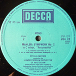 Малер - Симфония №2 2LP (Англия 1982г.)