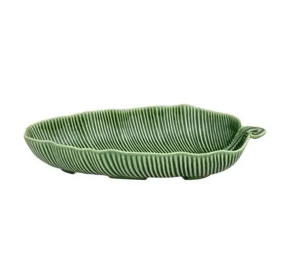 Блюдо-лист глубокое Bordallo Pinheiro Banana (28 x 14.5 см)