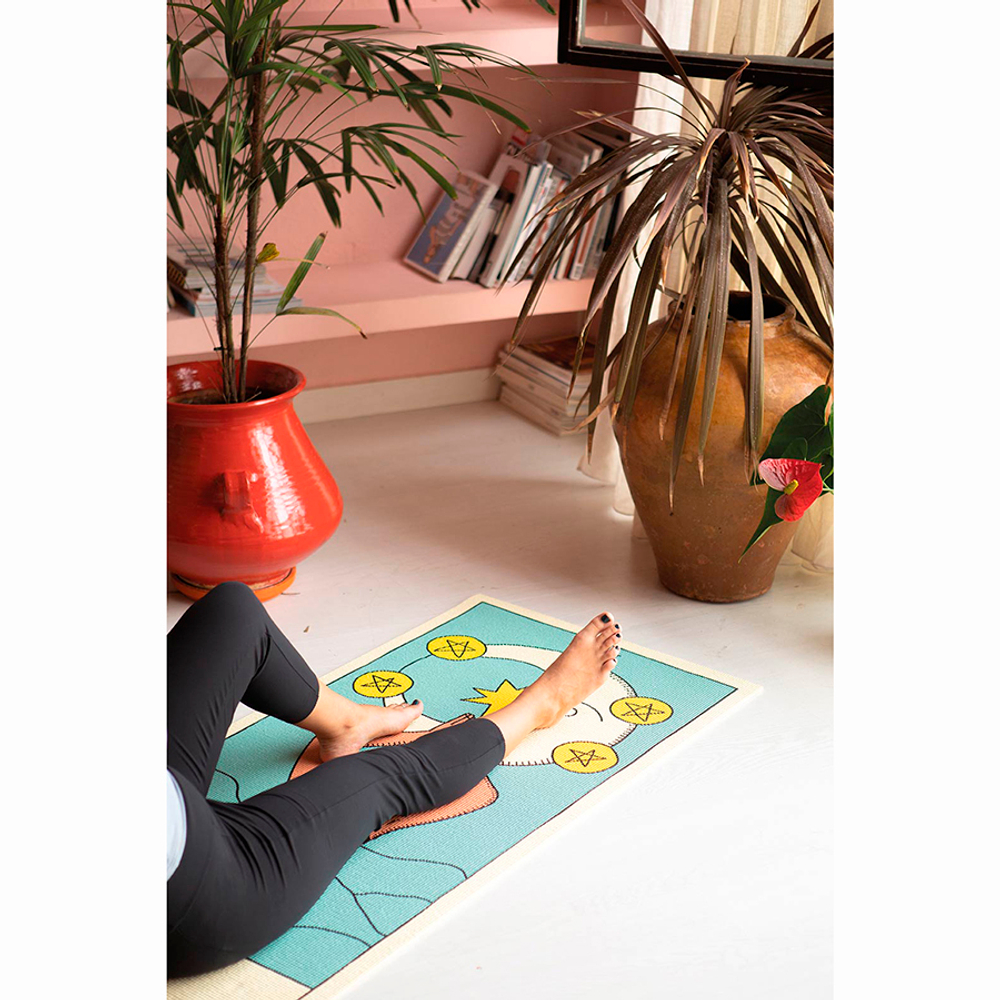 Коврик для йоги tarot, 60,5х173 см