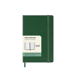 Еженедельник Moleskine 2027 WKNT Pocket (DHK1512WN2Y24)