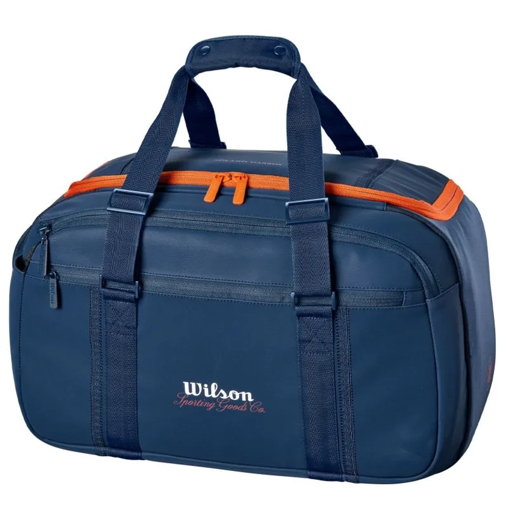 Сумка теннисная Wilson Roland Garros 2026 Sessionsoire Duffel - navy/clay