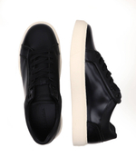 Кожаные кроссовки low top lace up tux Calvin Klein - черный(HM0HM01162)