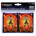 Ultra Pro Standard Sleeves: The Lost Caverns of Ixalan Kellan, Daring Traveler (100 Sleeves)