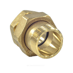 Соединитель латунь американка Ду 40 (1 1/2") прямой ВР/НР R18SP Giacomini R18SPY007