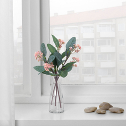 IKEA SMYCKA  (ИКЕА СМЙСКА)  -  Искусственный цветок - эвкалипт/розовый 30 см