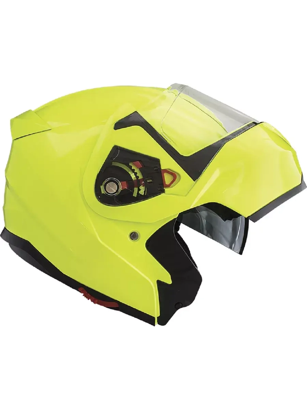 Шлем SHIRO SH501 Freedom Yellow Fluor S