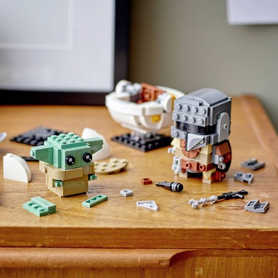 Lego konstruktor Brickheadz 75317 The Mandalorian# &amp; The Child