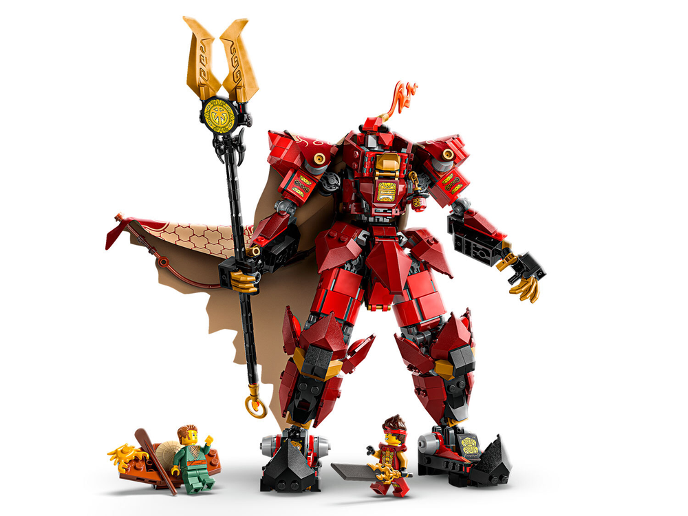 Конструктор Лего Ниндзяго Боевой робот «Рыцарь огня» | LEGO Ninjago Fire Knight Mech 71846 - 996 деталей (10+)