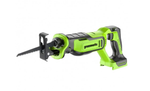 Пила сабельная акк. Greenworks GPT-BLRS-1, 24V, б/щет, 0-3000/мин, рез 115 мм дер.,1х2Ач,ЗУ,кор (1200607CUA)