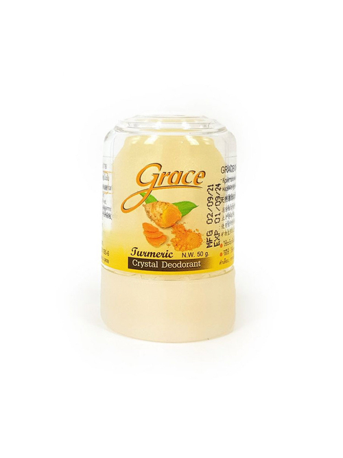 Дезодорант Grace Crystal кристаллический Куркума 50 г