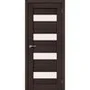 Фото двери эко шпон Porta 23 в цвете wenge veralinga