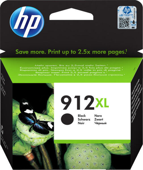 Картридж струйный черный 1 шт КHP 912XL 3YL84AE301