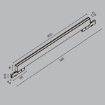 Магнитный трековый светильник Maytoni Basis TR192-1-8W4K-B