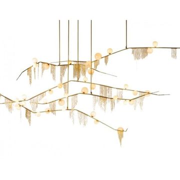 Lindsey Adelman Cherry Bomb Fringe Chandelier