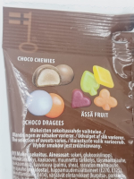 Fazer Remix Трио набор жевательных фруктовых конфет Choco, Sour, Minis, 340 г (2 уп. по 120 г, 1 уп. 100 г) (из Финляндии)