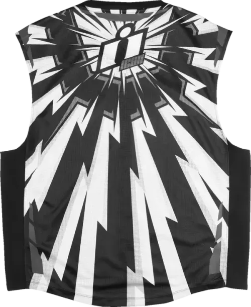 Купить Мотожилет Текстильный Icon Mil-Spec 3 Vest / Черно-белый