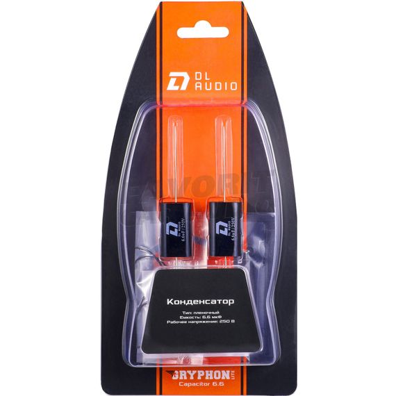 Конденсатор DL Audio Capacitor 6.6/250V (2)