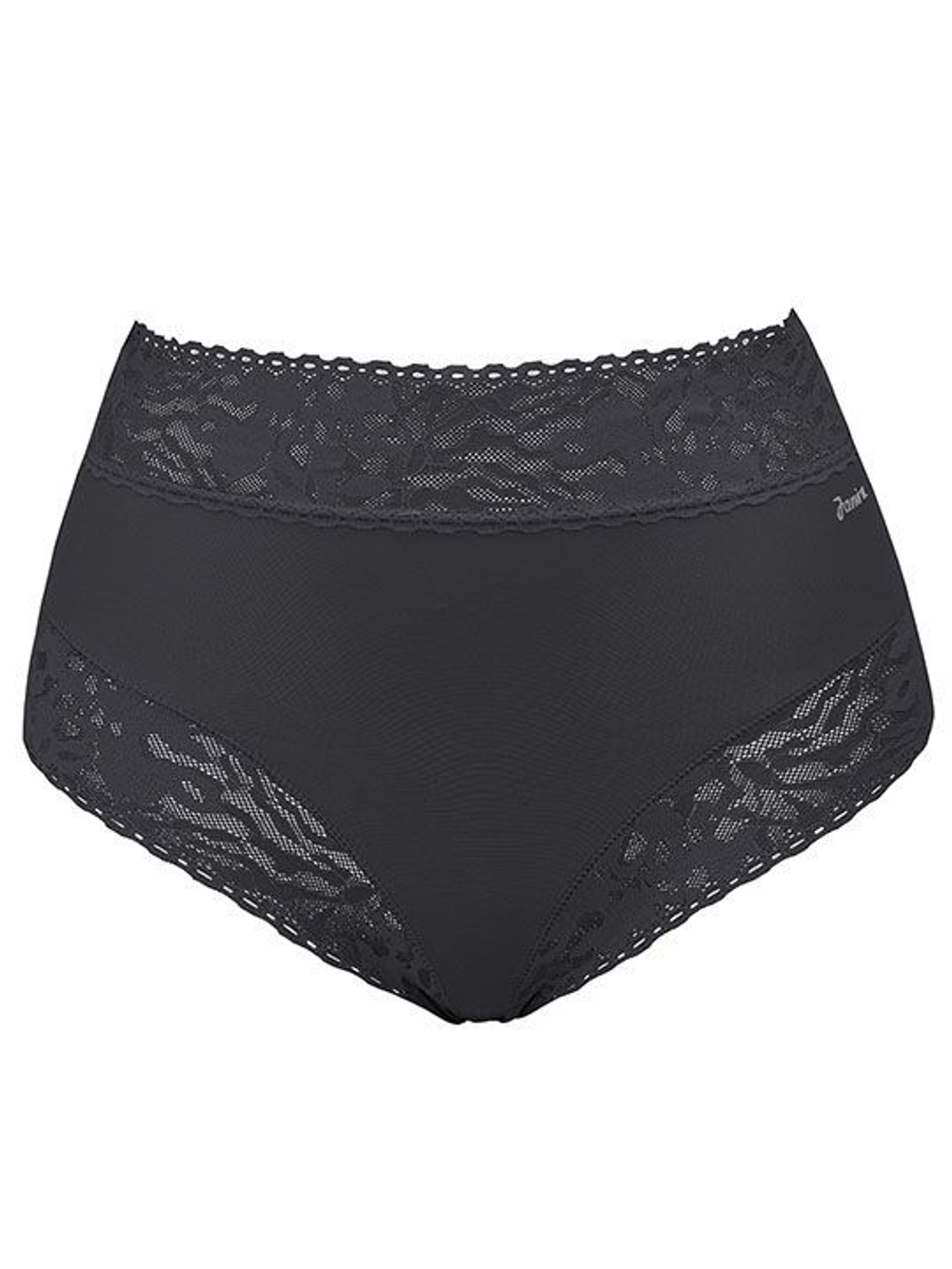 Высокие трусики-слипы с кружевной отделкой Soft lace (Размер: XXL) (Цвет: белый)
