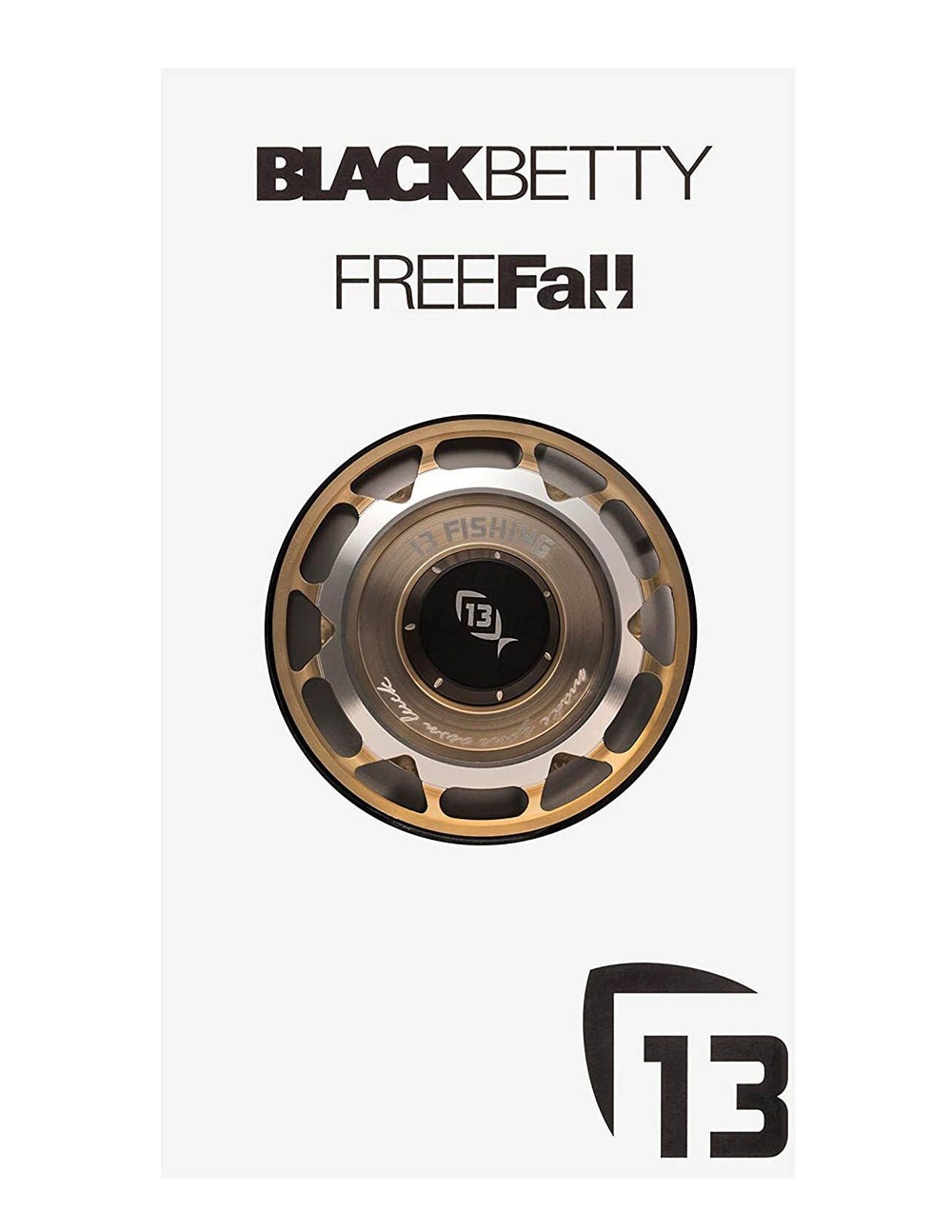 Катушка инерционная Black Betty Freefall Carbon