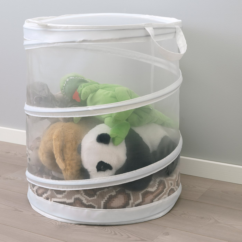 IKEA FYLLEN  (ИКЕА ФИЛЛЕН)  -  Корзина для белья - белый 79 л