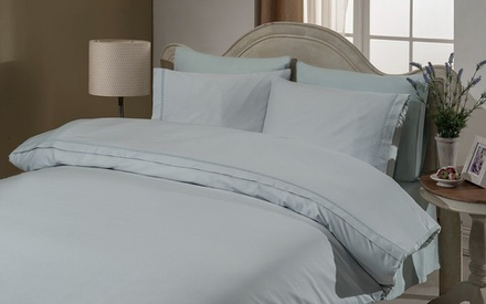 Gelin Home КПБ 6 пр. MYKONOS кремовый цвет пододеяльник 200*220, простынь 240*260, наволочки 50*70 2шт, декоративные наволочки 50*70 2шт GLNN204