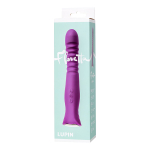 Фиолетовый гибкий вибратор 22см с ребрышками ToyFa Flovetta Lupin 457711