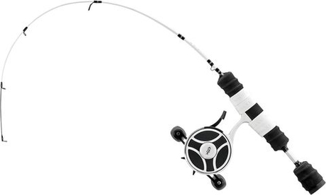 Комбо набор 13 Fishing V3 FreeFall Ghost 27" Medium Light, под правую руку (Flat Tip and Evolve Reel Wraps)