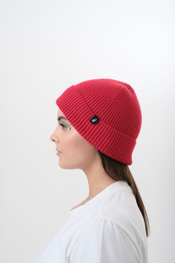Шапка Modern Short Beanie Красная - фото 5