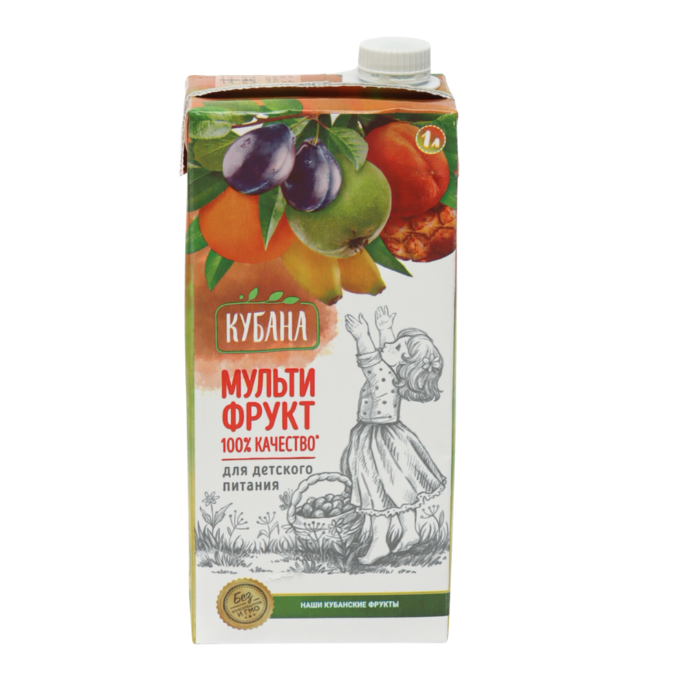 Сок Кубана Мультифрукт 1 л