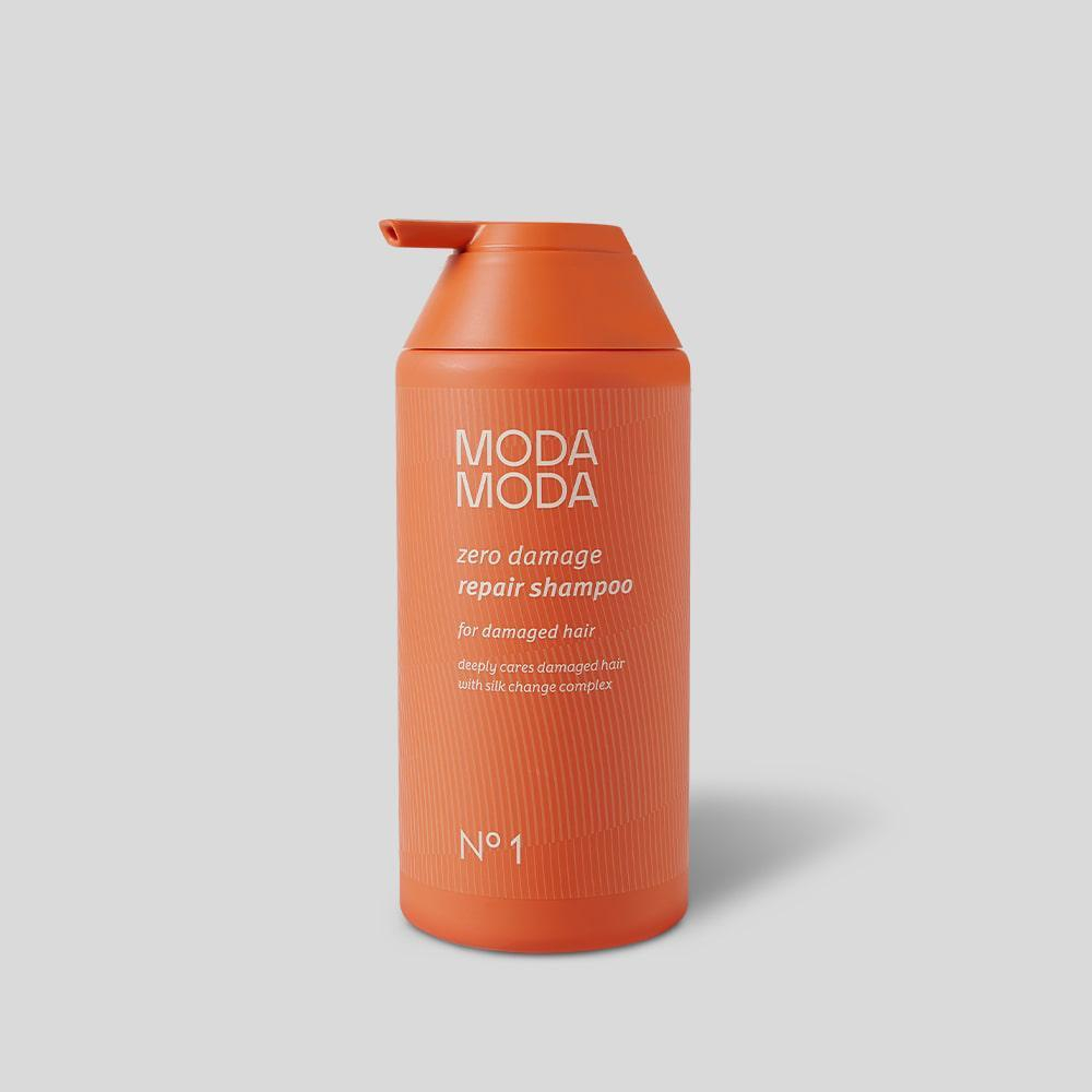 MODAMODA Zero Damage Repair Shampoo - восстанавливающий шампунь