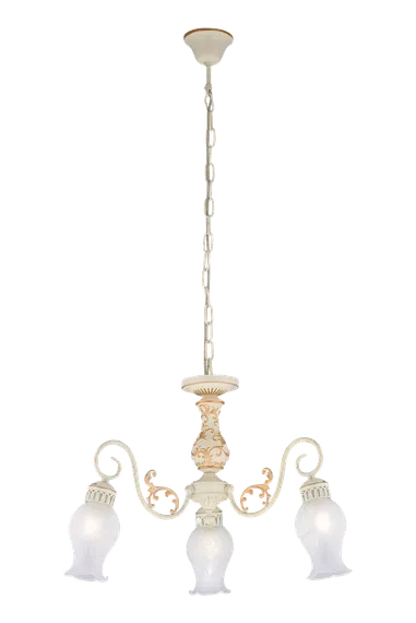 Люстра подвесная Sfera Sveta 85676/3 BGD+MGD, 3×40 Вт, золотая и бежевая