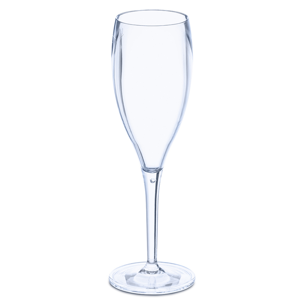 Набор бокалов для шампанского superglas, cheers, no 1,100 мл, акрил, синий, 4 шт.