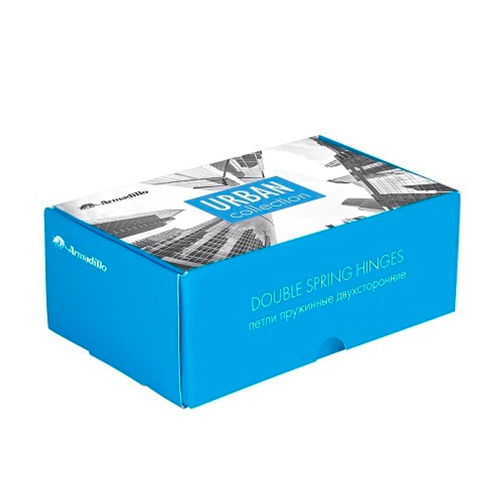 Петля дверная пружинная ARMADILLO Aldeghi ALH.100.4 SC мат. хром /45479/ (1 шт)