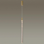 4369/5L HIGHTECH ODL23 235 полированное золото/акрил с пузырьками Подвесной св-к IP20 LED 4W 200Лм 3000K SPARKY