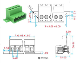 Стыковые разъемы 2EDGRK 5.08mm - 16P
