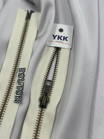 Молния металлическая, двухзамковая YKK тип 5 темная латунь[841]
