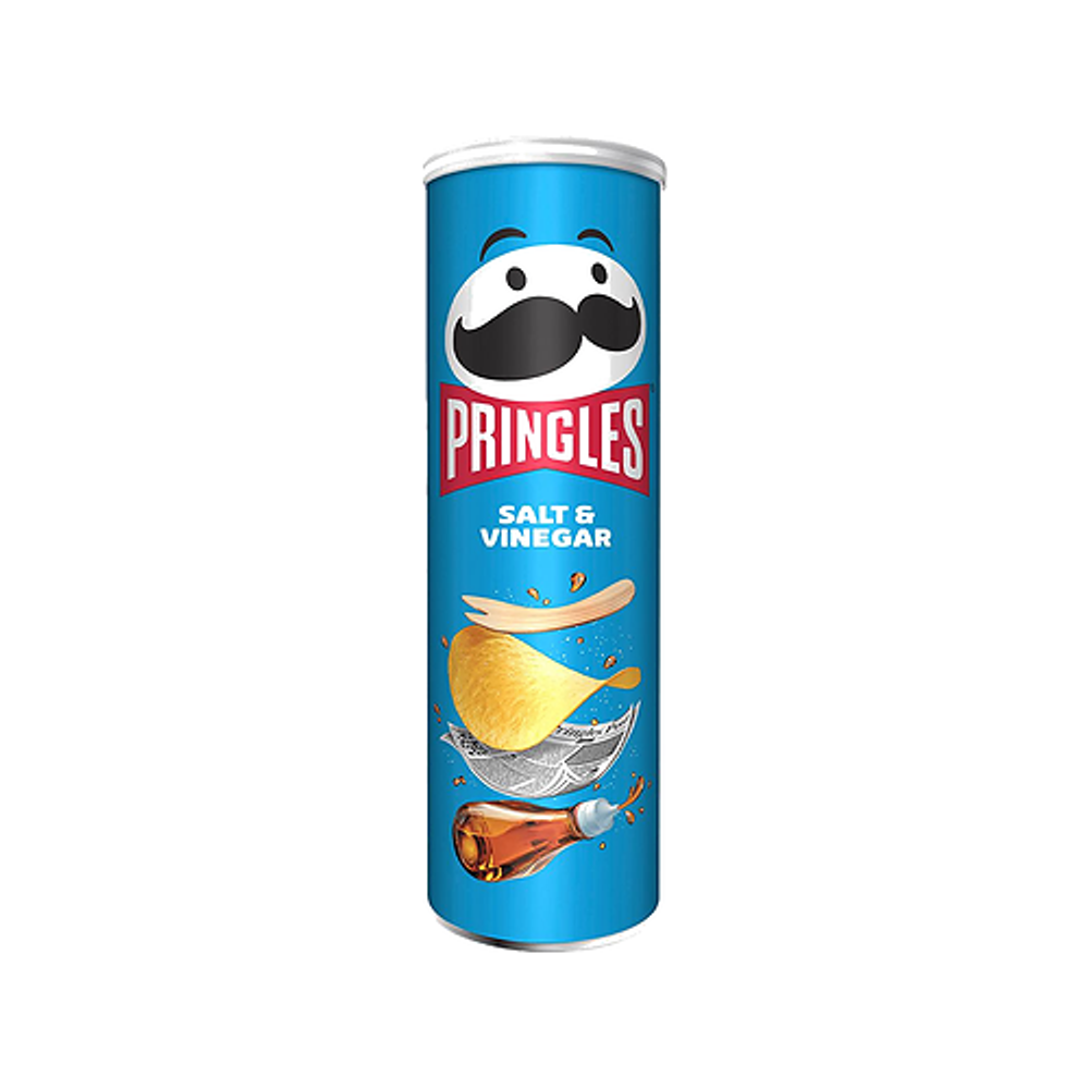 Pringles Salt&Vinegar чипсы 165г