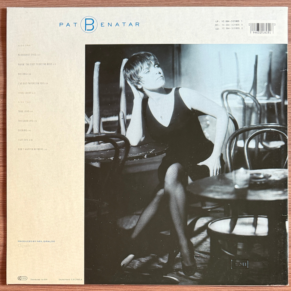 Pat Benatar ‎– True Love (Европа 1991г.)