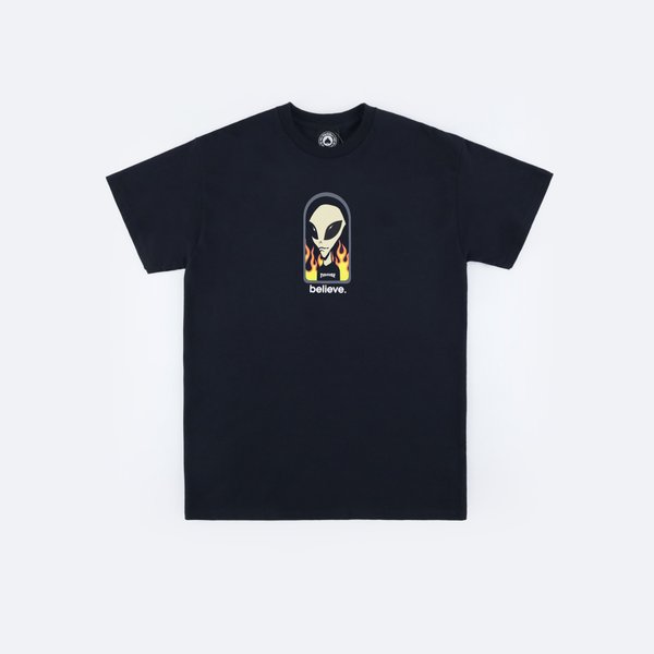 Футболка Thrasher X AWS - Believe (black) артикул: - купить в магазине Дайс