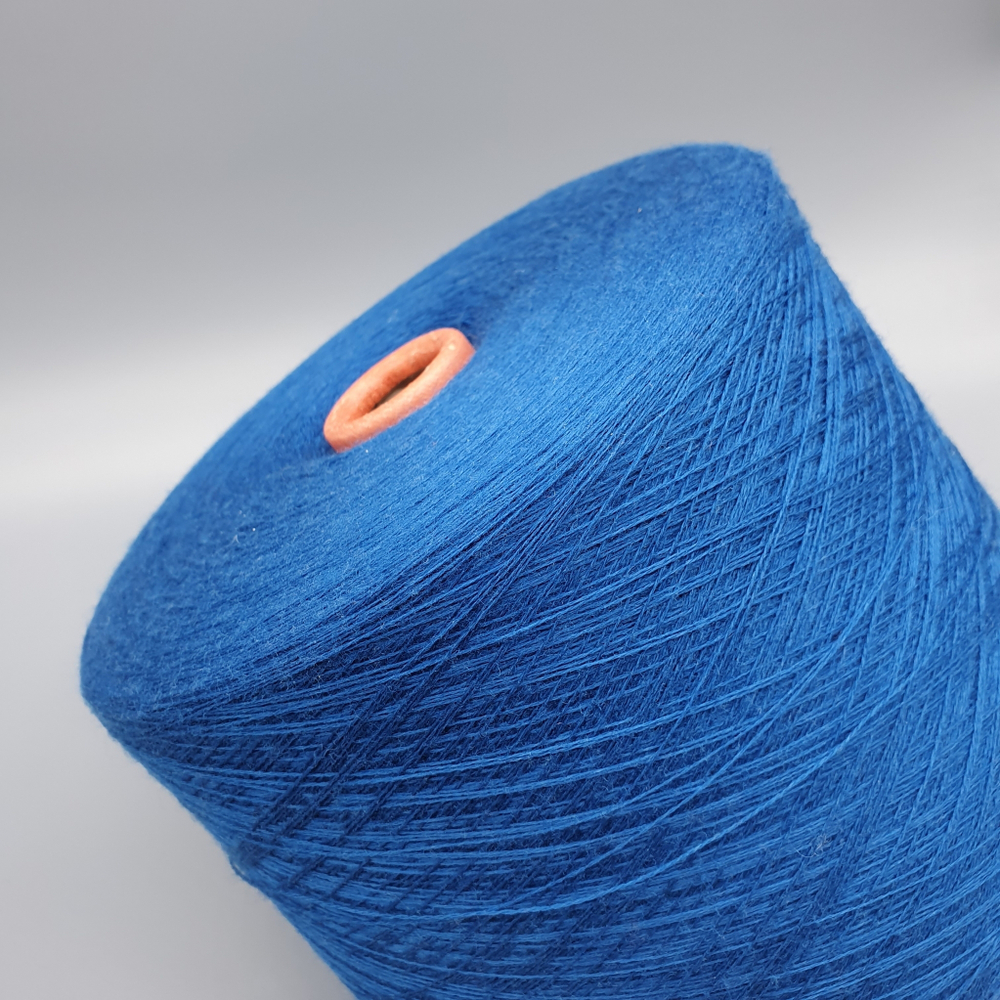 Пряжа Zegna Baruffa Cashwool UNITO 2/36 (100% мериносовая шерсть гребенная), 1800м/100гр, синий