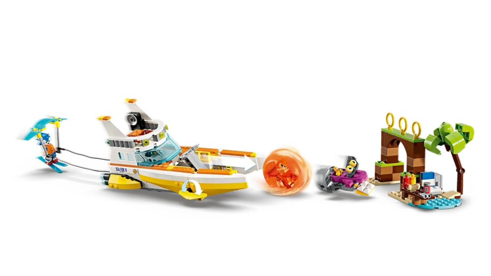 Конструктор LEGO Sonic the Hedgehog 76997 Приключенческая лодка Тейлза