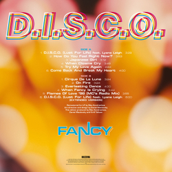 LP: Fancy — «D.I.S.C.O.» (1999/2025) [Black Vinyl]