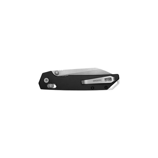 Kershaw K2038R Iridium Reverse Tanto - нож складной, черн. алюм. рук-ть, клинок D2, стоунвош