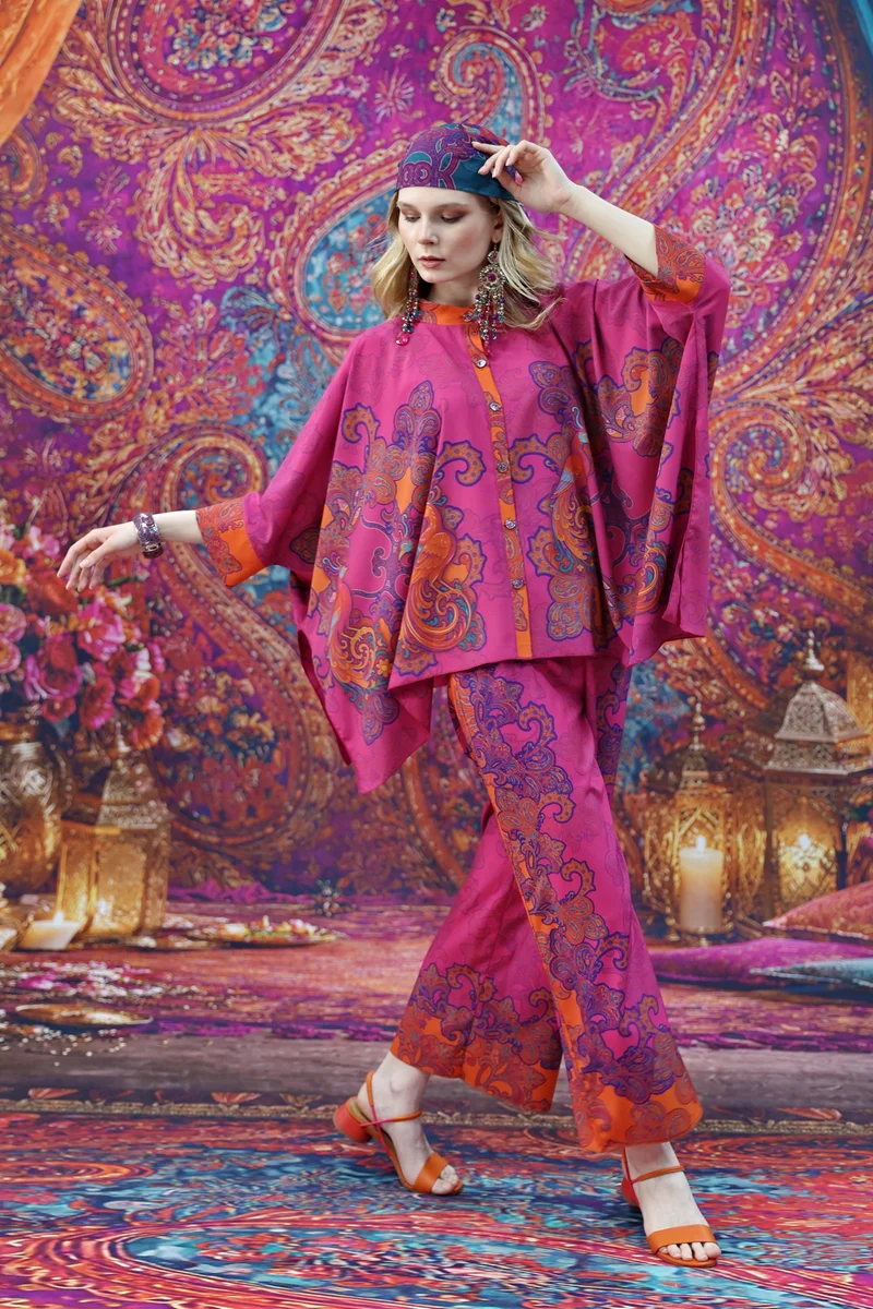 Блуза "Калипсо. Заморские птицы"
