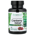 Emerald Laboratories, экстракт клюквы, 60 растительных капсул