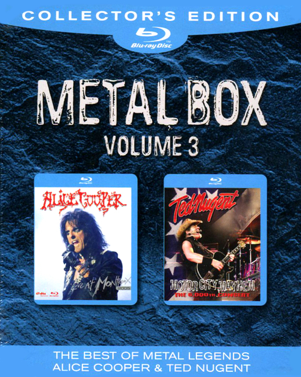 Alice Cooper, Ted Nugent / Metal Box, Volume 3 (2Blu-ray)