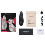 Мраморно-черный бесконтактный стимулятор для клитора Womanizer Classic 2 Marilyn Monroe Black Marble WZ222SGZ