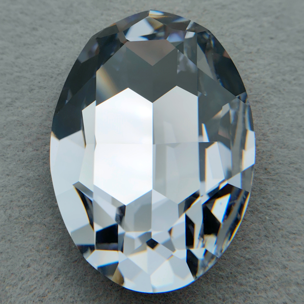 Овал Swarovski 4127, цвет Дымчатый лиловый (Smoky Mauve F)